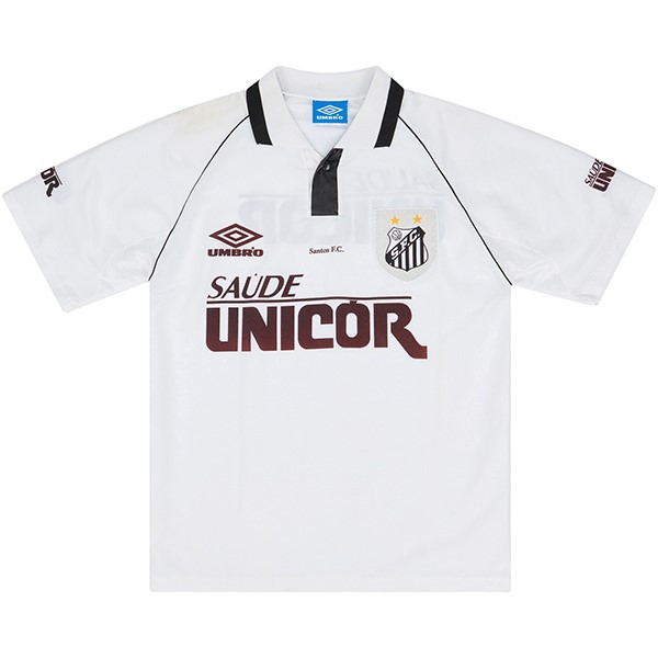 Tailandia Camiseta Santos 1ª Retro 1997 Blanco